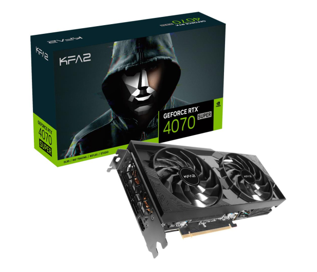 KFA2 GeForce RTX 4070 Super 1-Click OC 2X 12GB GDDR6X - 1210225 - zdjęcie